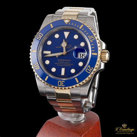 rolex submariner date acero.